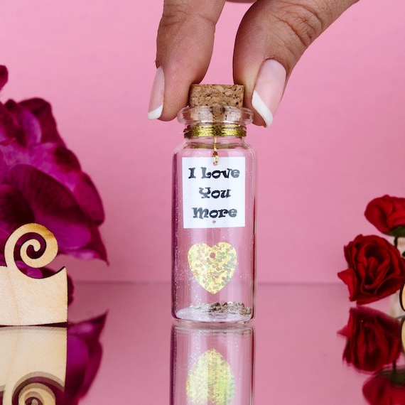 message in a bottle gift for him