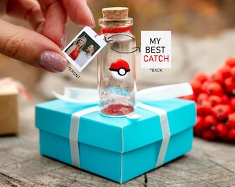 Christmas Gifts For Boyfriend or Girlfriend My Best Catch - Anniversary I Choose You Boyfriend Gift Photo for Him or Her - Custom Husband