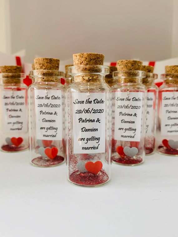 Save The Date Destination Wedding Message In Bottle Wedding Etsy