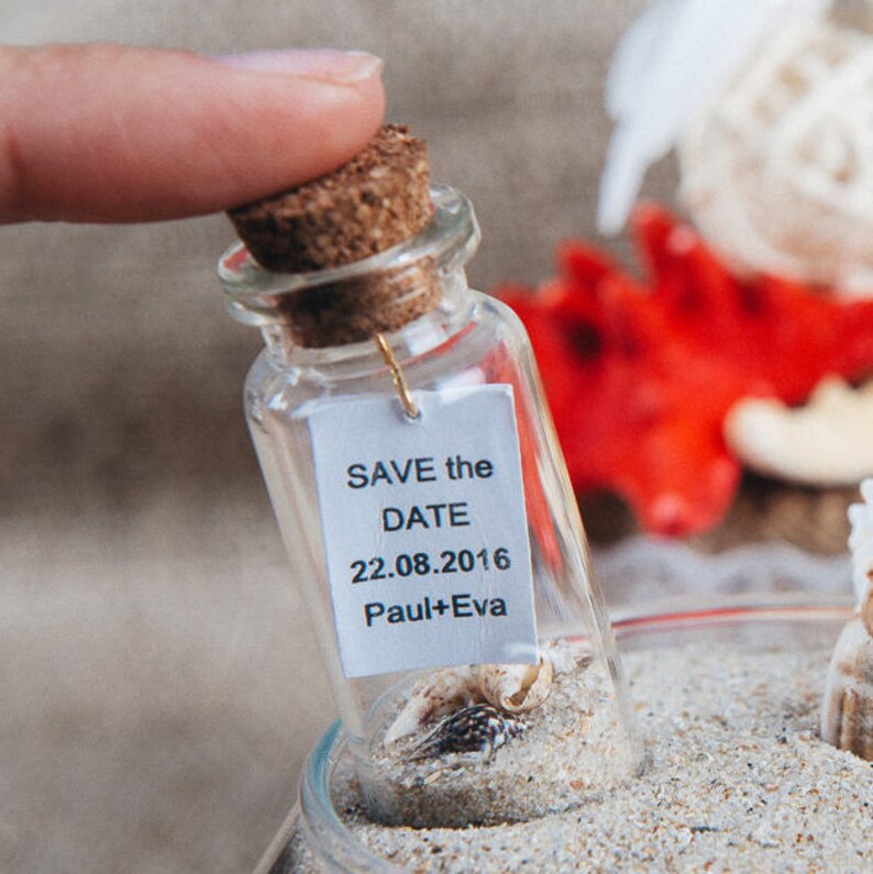 Beach wedding favors Nautical theme favor Tiny wedding