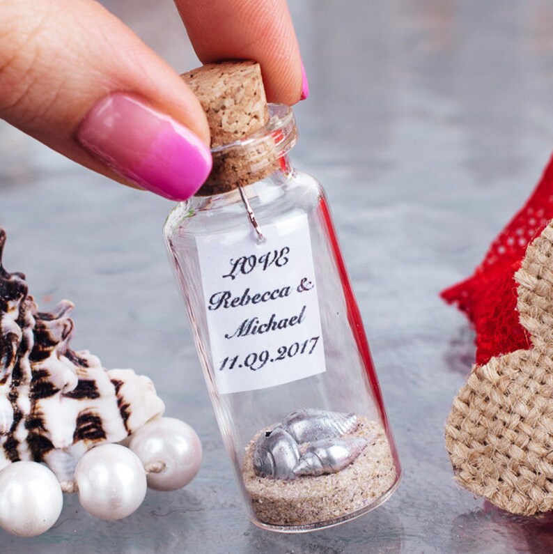 Beach wedding favors Nautical theme favor Tiny wedding