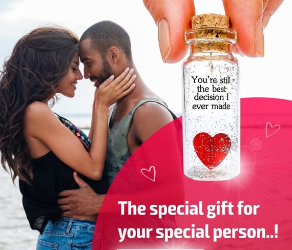  1st Anniversary Romantic Gifts for Him Her - One Year