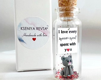 Kseniya Revta Cute Girlfriend and Boyfriend Gifts Message in A Tiny Bottle Birthday Gift