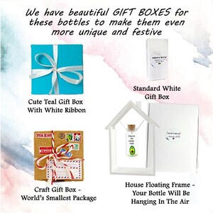 Personalized soulmate gift, Mini gift box with little duck for Anniversary, Miniature Rubber Duck, BFF Birthday Gift For Her Girlfriend Gift image 4