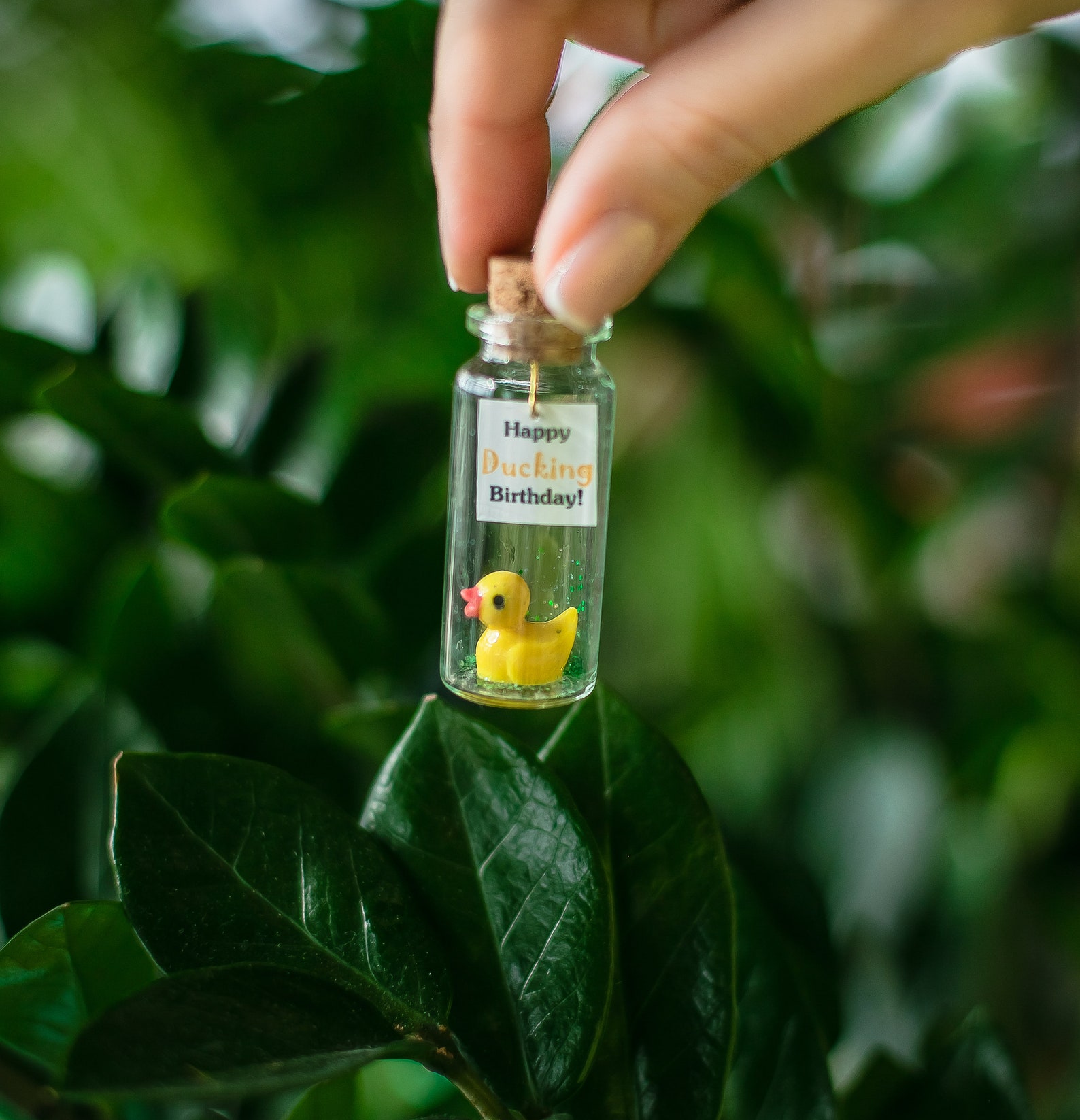 Friend Gift Miniature Rubber Duck Best Friend Gifts Animal Etsy