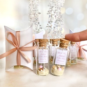 Message In A Bottle Save The Date, Beach Wedding Favors For Guests In Bulk, Beach In A Bottle Mini Keepsake, Bottles Favors For Beach Party