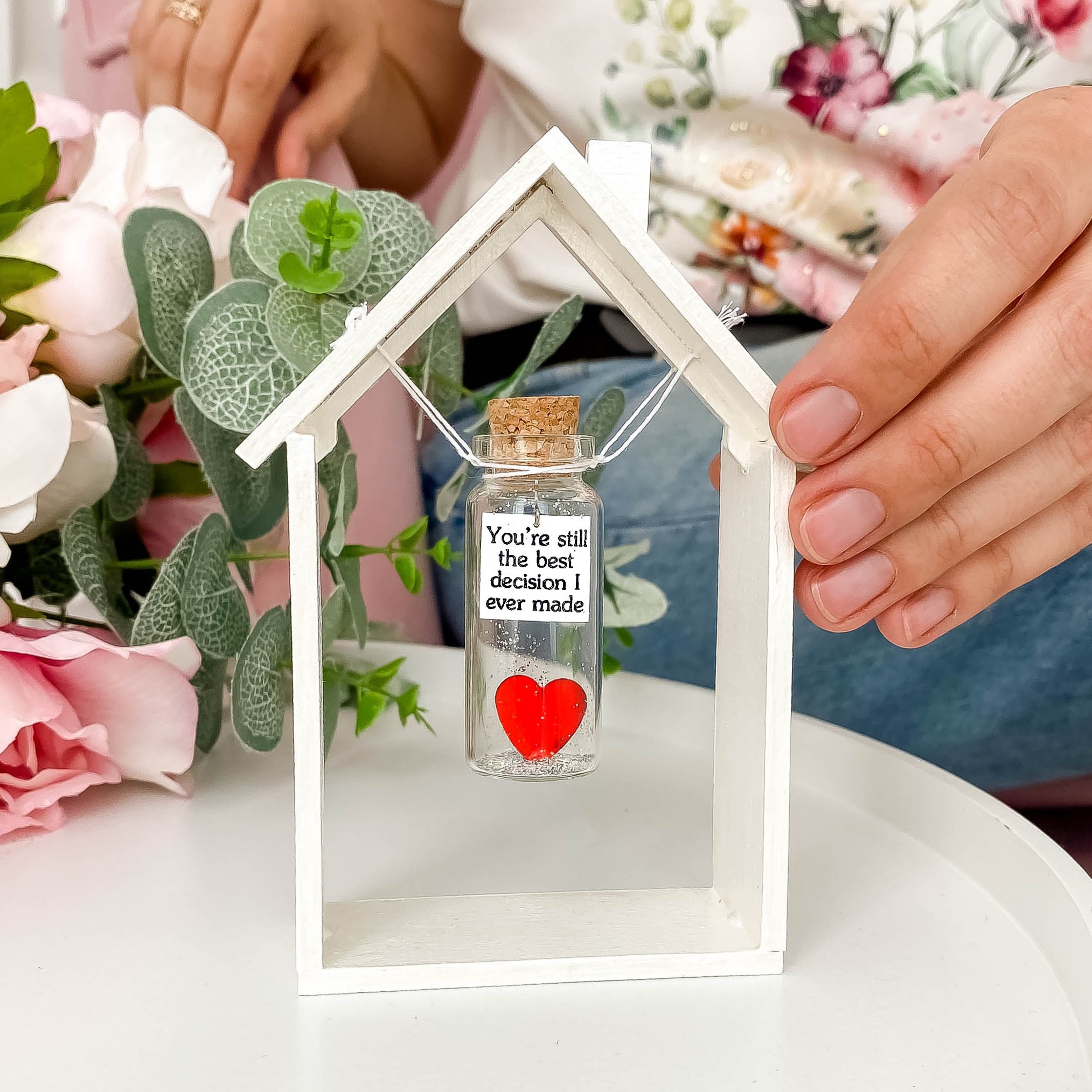 Express Your Love Gifts Miniature American Shepherd Dad Dog Necklace Engravable Stainless Steel Dog Tag W 24