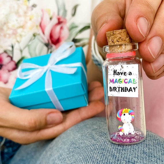 Unicorn Birthday Gift for Girl Cute 16th Birthday Gift Girl Best Friend  Bday Present Miniature Unicorn for Daughter Sister 18th Birthday -   Israel