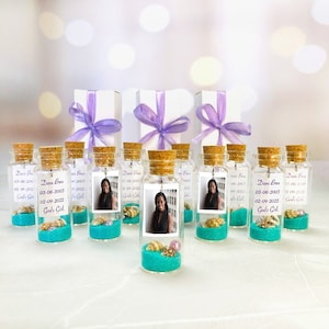 Sister passing keepsake for funerals, Celebration of life favor for guest, Funeral giveaways, Bulk guest gifts, Personalized forget me not