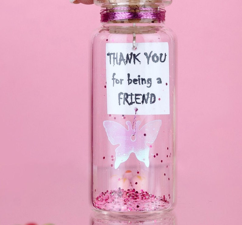 Thank You Gift for Friend Butterfly Personalized Gift Best Etsy