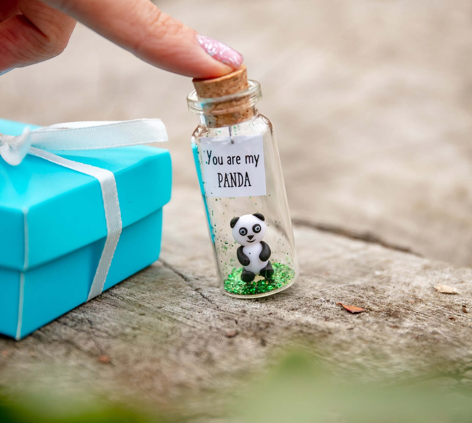 Cute gift for her I love you Panda bear gifts Cute animal gift Etsy