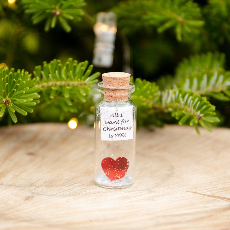 Christmas gift for boyfriend Personalized wish jar Romantic Etsy