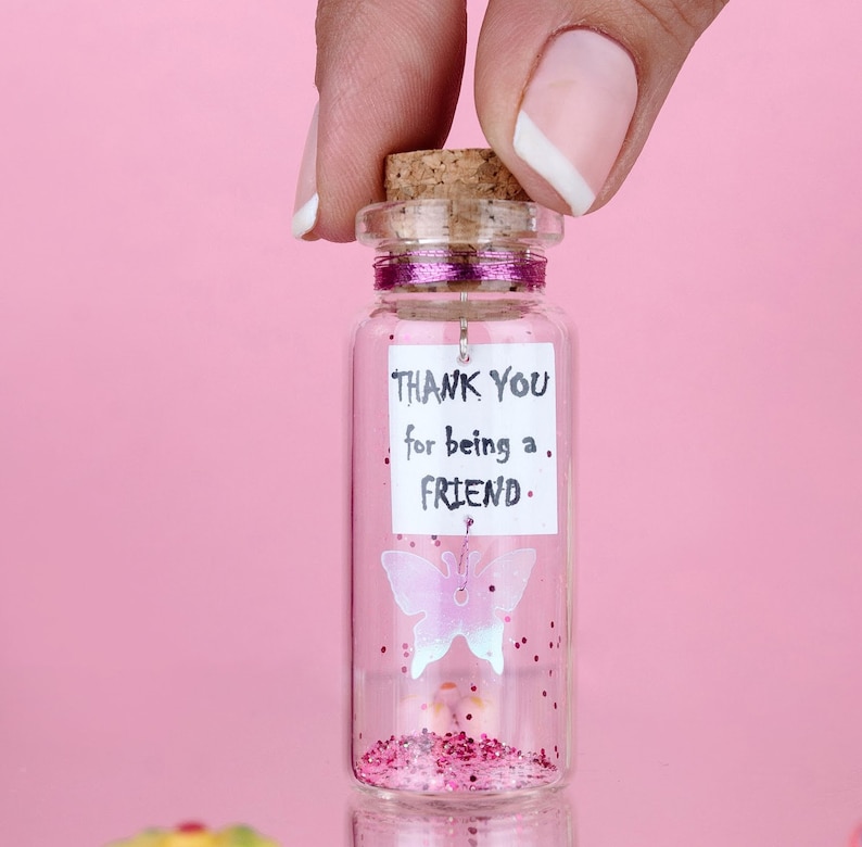 Thank You Gift for Friend Butterfly Personalized Gift Best Etsy