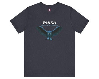 Phish - Birds of a Feather - Rush - Fly By Night - T-Shirt - Lot Shirt - Gift - Mens - Ladies