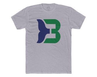 Binghamton Whalers -  AHL - Hockey - Retro - Tri-blend Tee Shirt TShirt