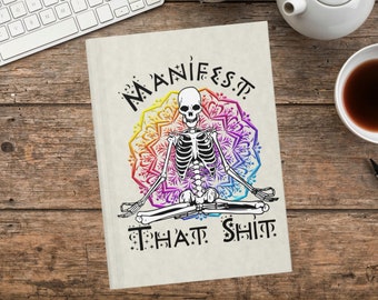 Manifestation Witch Journal Notebook Spooky Writing Journal Witchy Esthétique Grimoire Livre des Ombres Manifestation Planner Witchy Gift