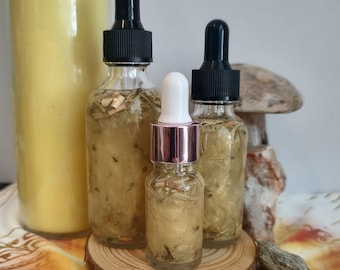 Huile magique inspirée d'un ouvre-porte, huile magique pour nettoyer les blocs, huile de parfum rituel des débuts de la sorcellerie pour le courage et le dégagement des voies