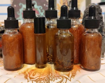 Huile magique magique rituelle de protection sang de dragon Roue de l'année Fournitures de sorcellerie Huile corporelle magique Bouclier païen Huile corporelle parfum magique