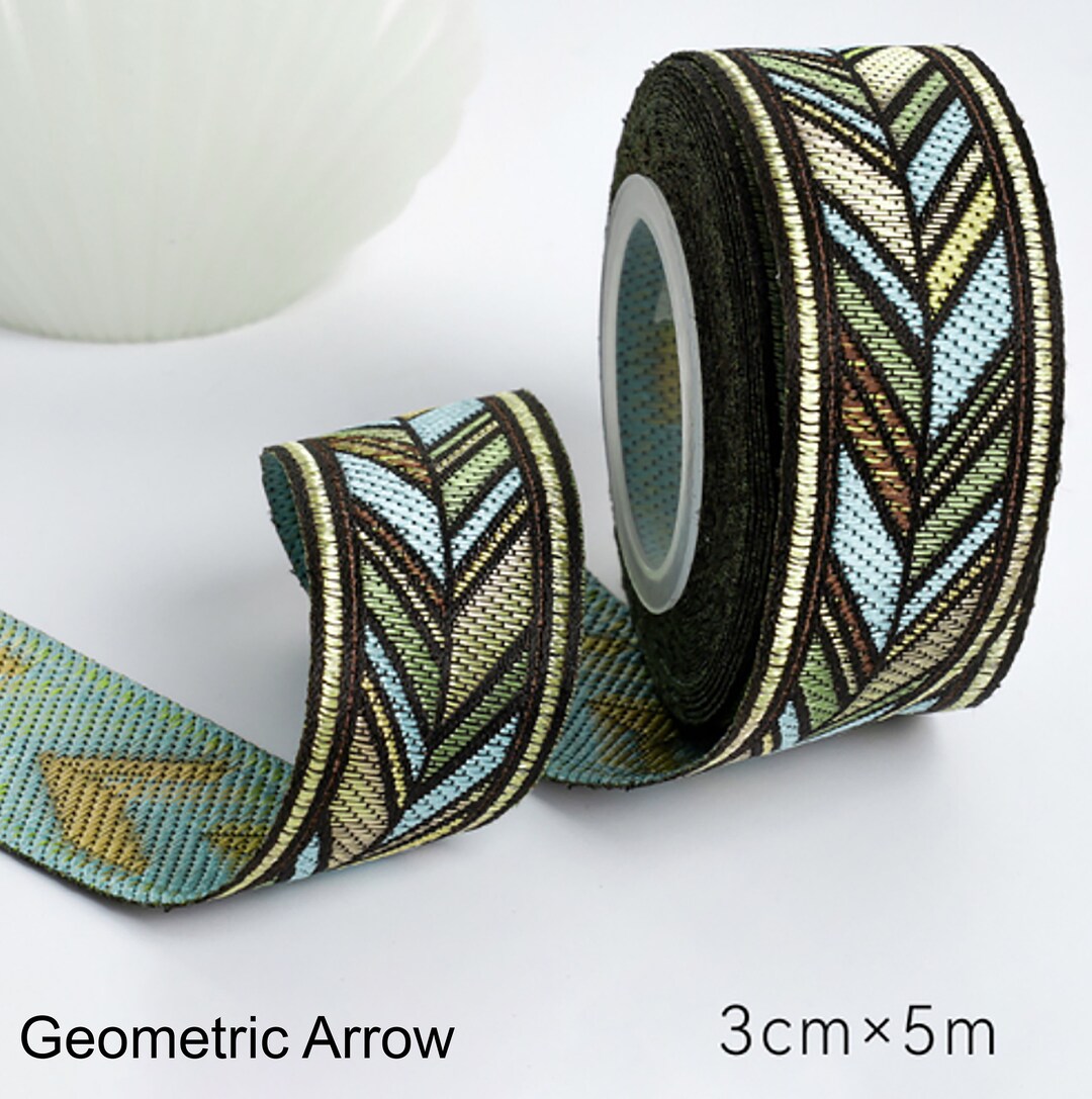 5M National Style Sea Wave Ribbons Crafts Handmade Gifts - Etsy