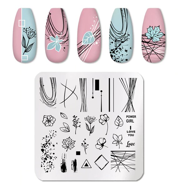 Royalifestyle Nail Art Stamping Kit Jumbo 5 Image Plates - Price in India,  Buy Royalifestyle Nail Art Stamping Kit Jumbo 5 Image Plates Online In  India, Reviews, Ratings & Features | Flipkart.com