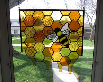 Pannello di vetro colorato