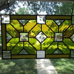 Stained Glass Panel