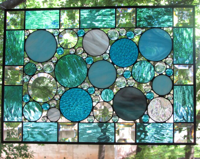 Stained Glass Panel Etsy