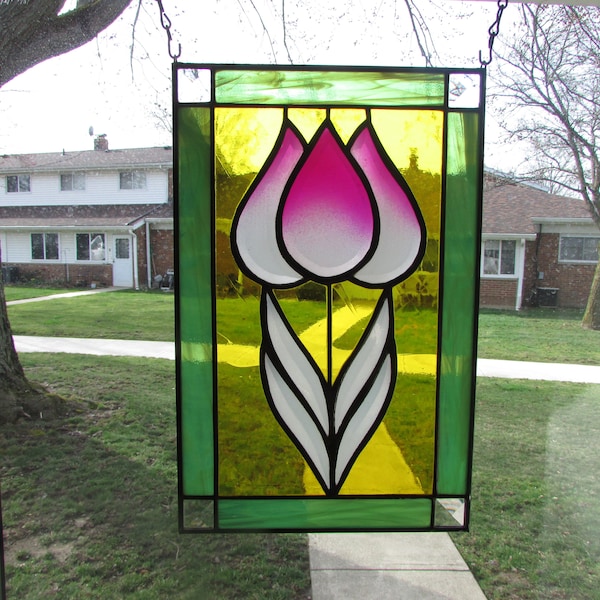 Stained Glass Panel