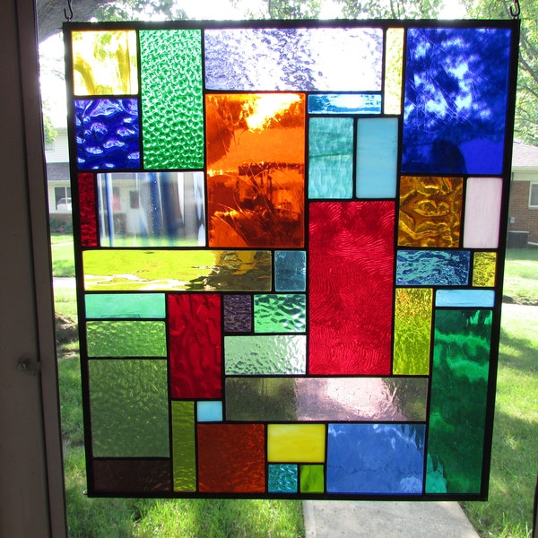 Stained Glass 24 X 36 Etsy