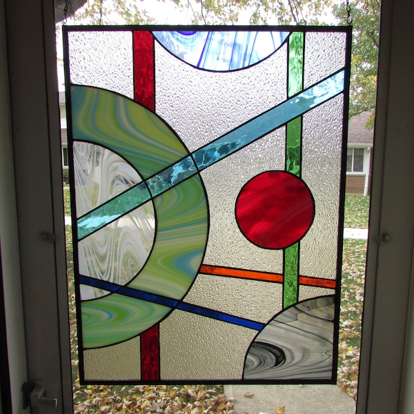 Stained Glass Panel