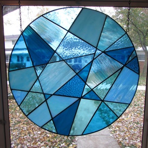 Stained Glass Panel