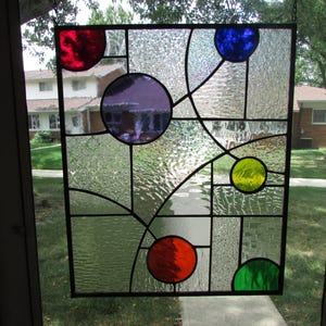 Stained Glass Panel