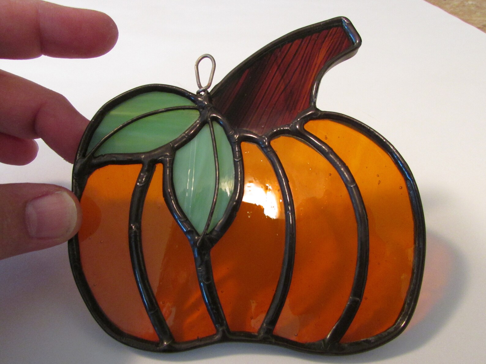 Stained Glass Halloween Suncatcher Etsy