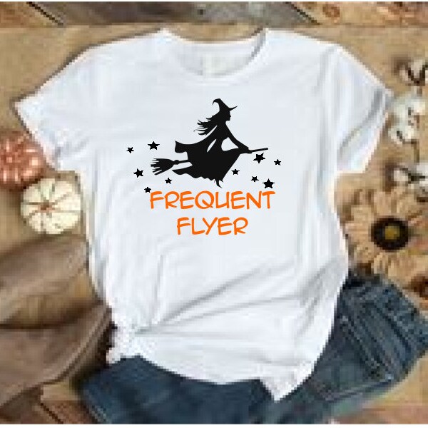 Vielflieger Svg, Hexe, Halloween, Herbst, Shirt, Frauen, Svg, Cameo, Cricut