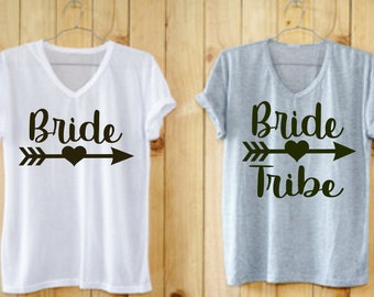 Bride Shirt SVG/ bride tribe SVG/ Bridesmaid Shirts/ Bride Shirt/ Wedding SVG/ Wedding Shirt/ bachorlette party shirts