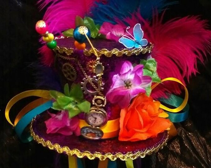 Alice Through the Looking Glass Inspired Mini Top Hat Alice in
