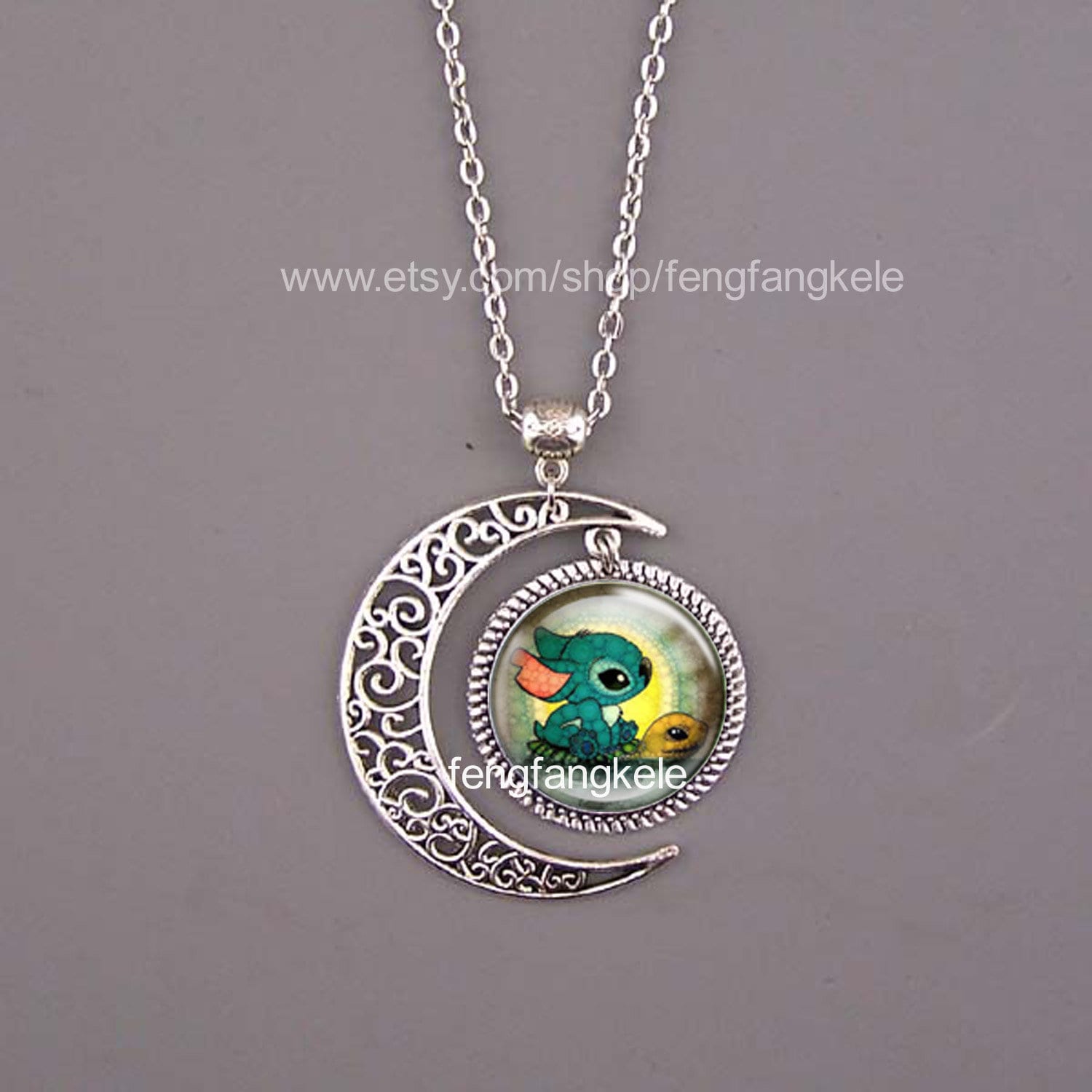Turtle Necklacehandmadeanimal 