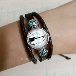 Pulsera De Espectáculo De Cuero Más Pulsera De Espectáculo Pulsera De Espectáculo De Cuero Más Pulsera De Espectáculo