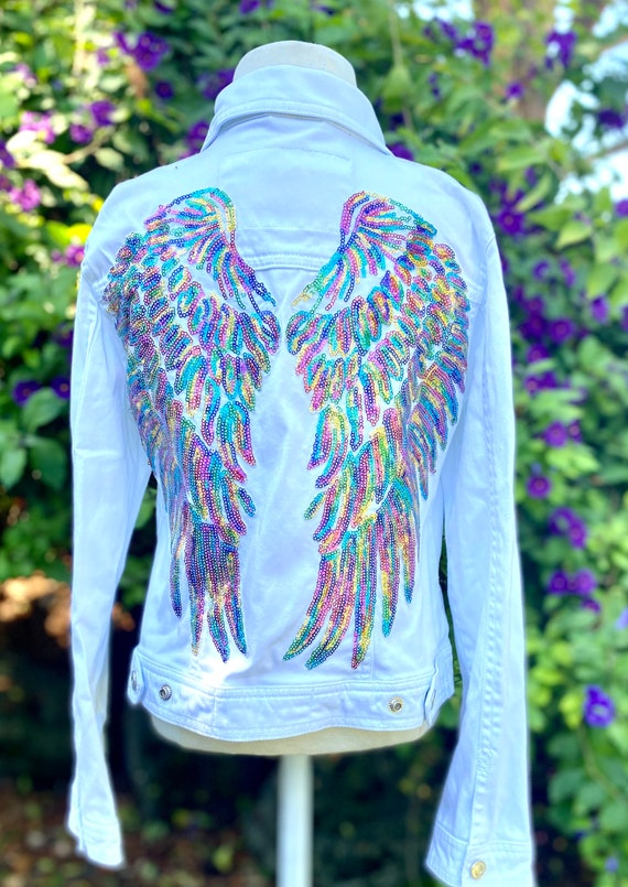 Girls Rainbow Wings Jacket