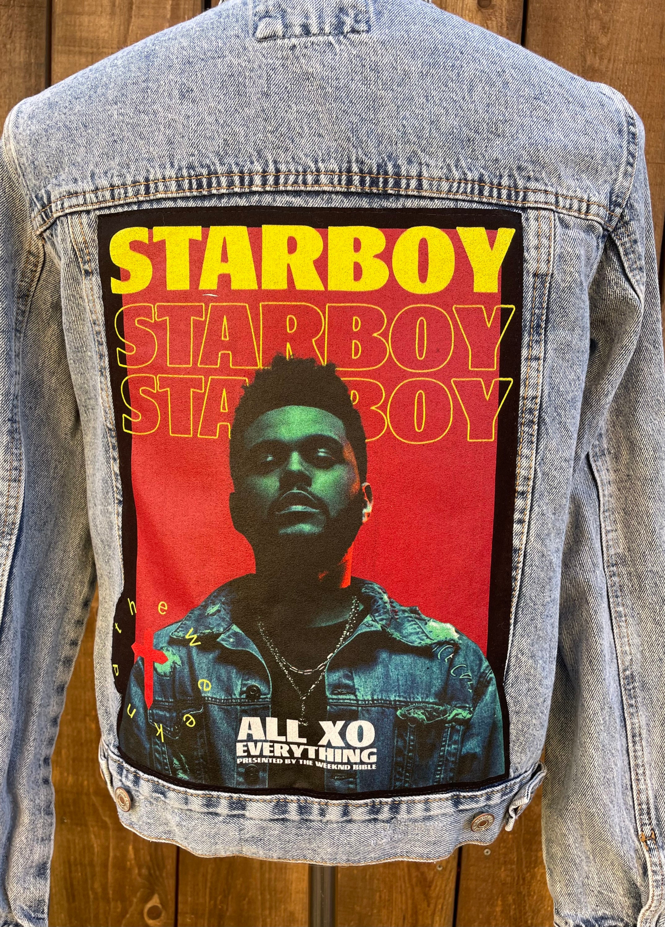 The Weeknd Vintage Denim Jacket