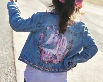 kids unicorn jacket