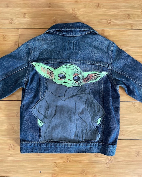 Baby Yoda Denim Jacket