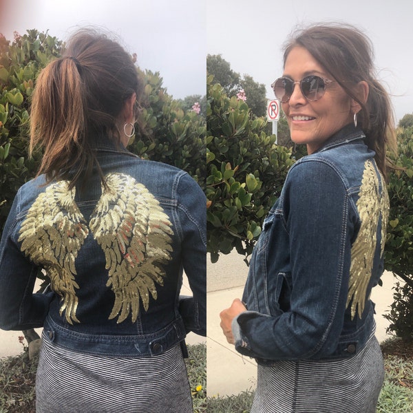 Sequined Wings Jacket