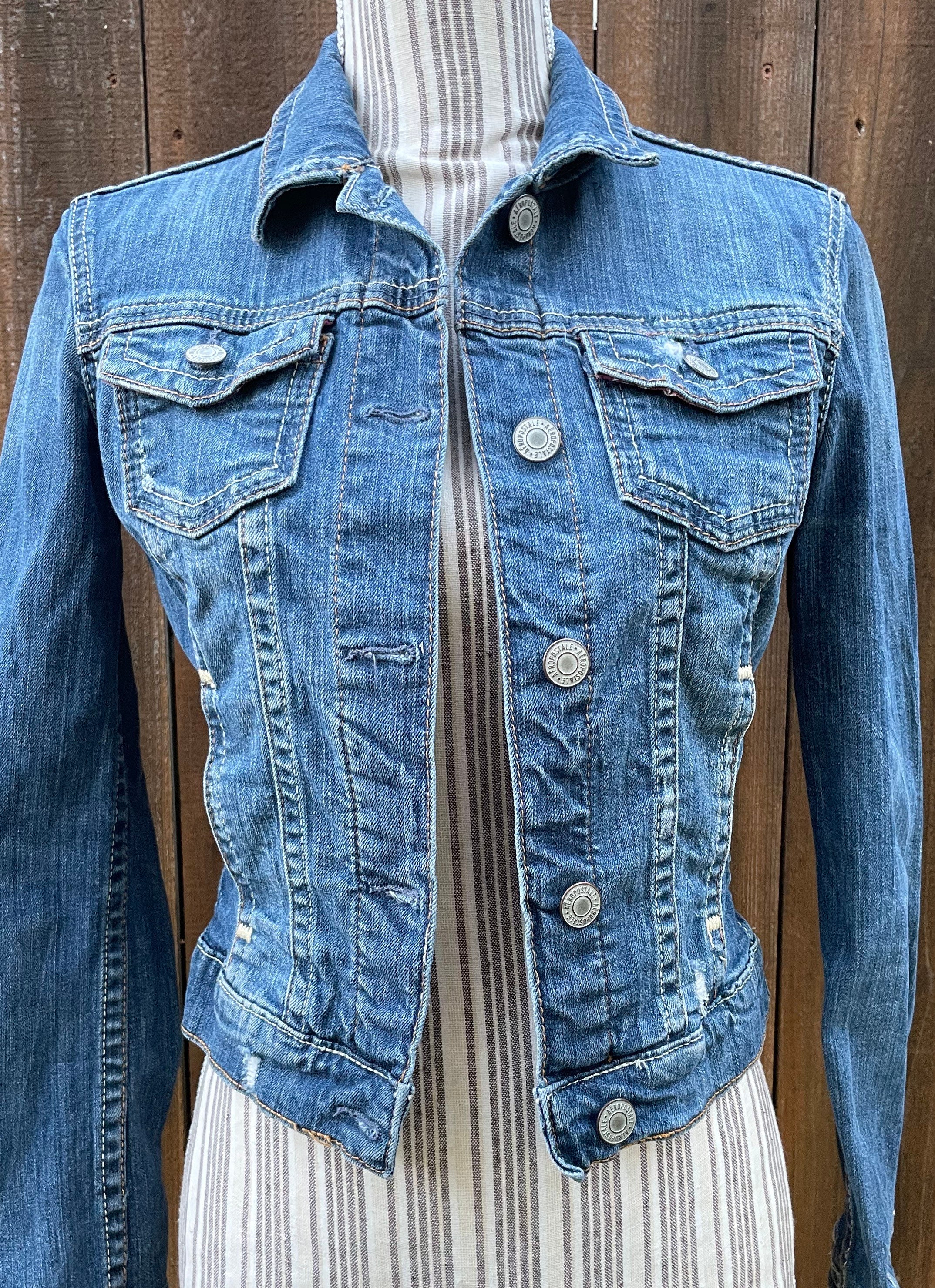 ジャケット・アウター yilon BLOSSOM LACE DENIM JACKET Blossom lace