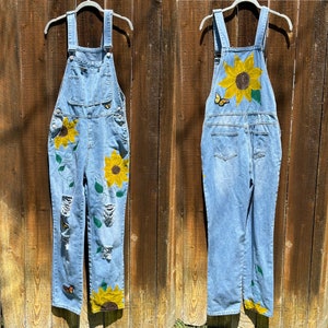 Hand Painted Jeans - Etsy