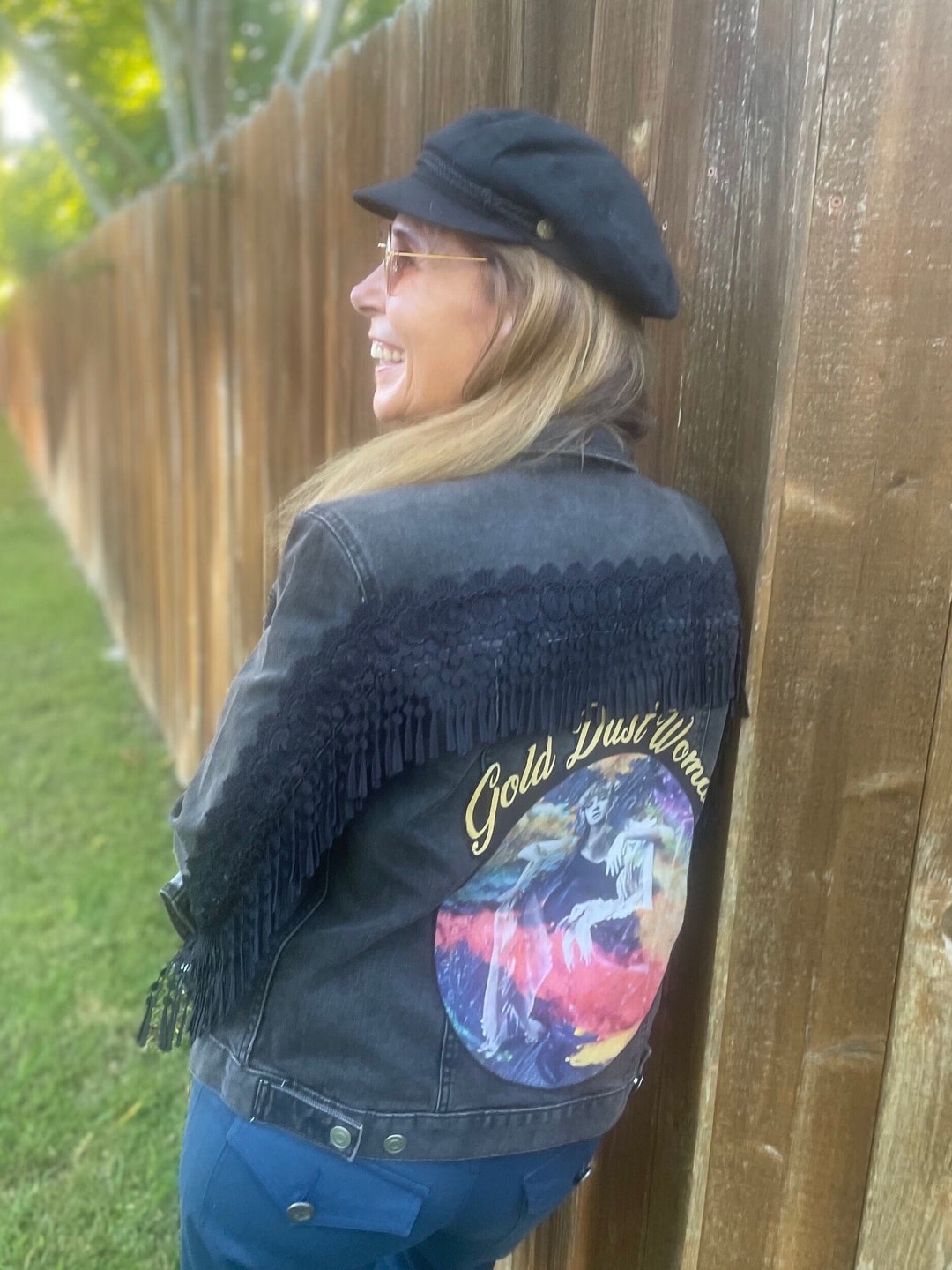 stevie nicks fringe shawl