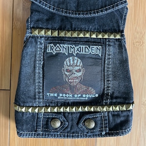 Iron Maiden Denim Pet Jackets