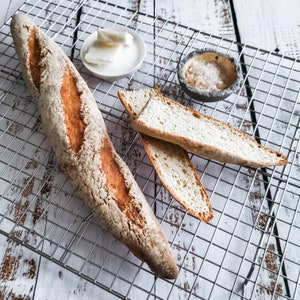 Téléchargement de recette de baguette Keto (y compris un mélange de farine) - Usage personnel uniquement