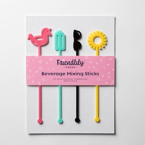 Summertime Drink Stirrer Set