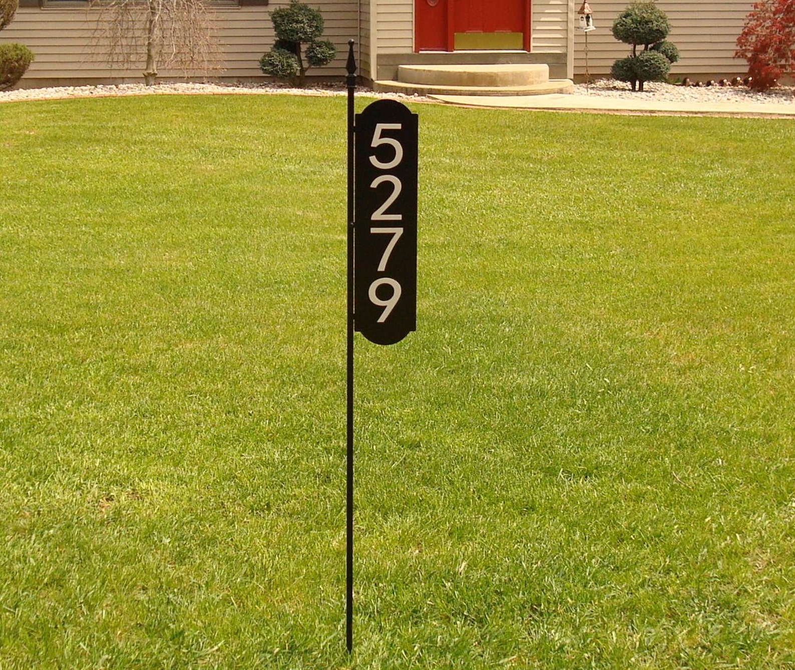 Majestic MFG 911 Emergency Address Sign Reflective Safety Yard Etsy